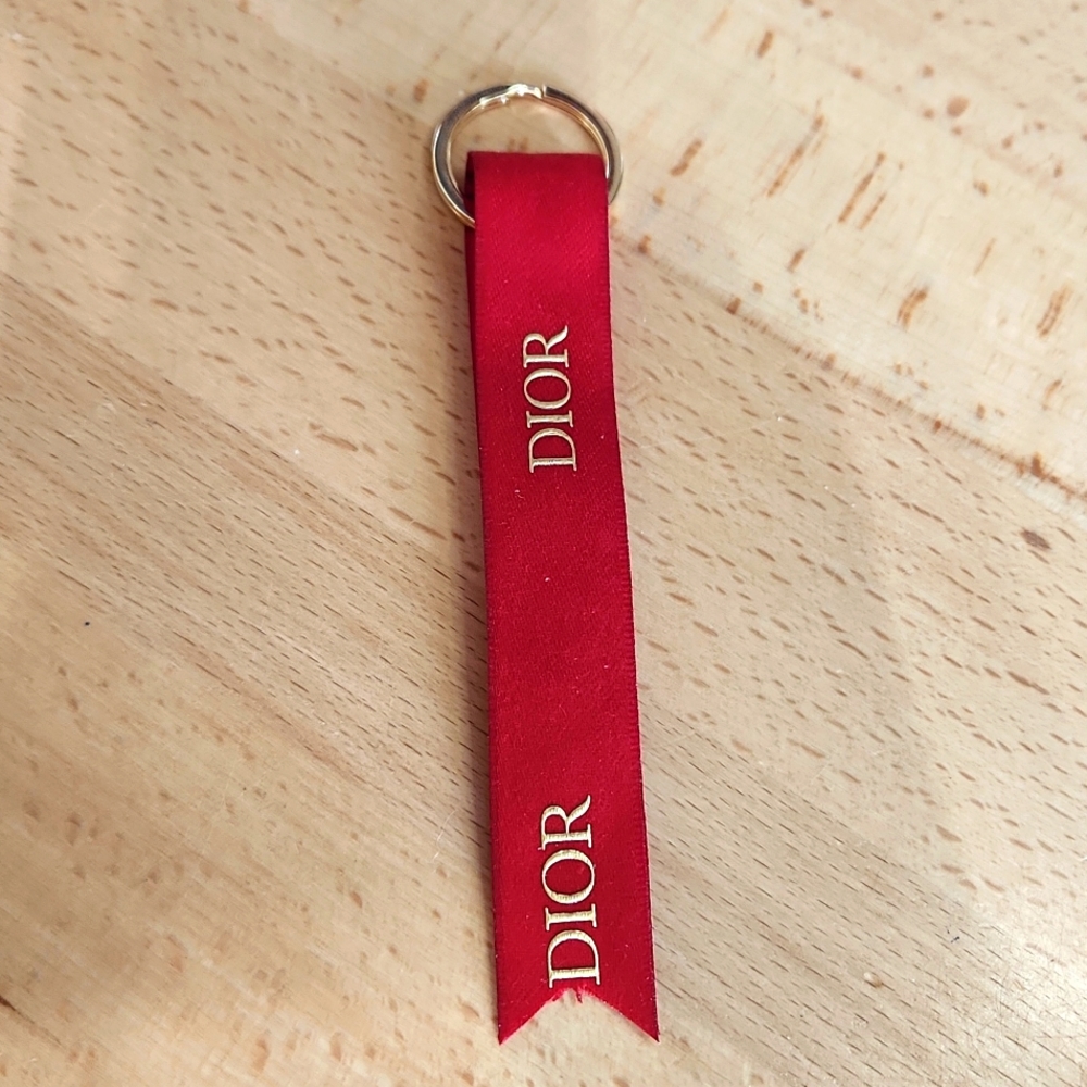 Dior ribbon keystrap
